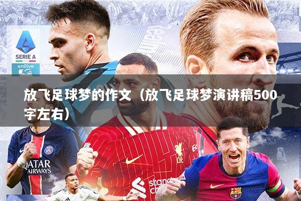 放飞足球梦的作文（放飞足球梦演讲稿500字左右）